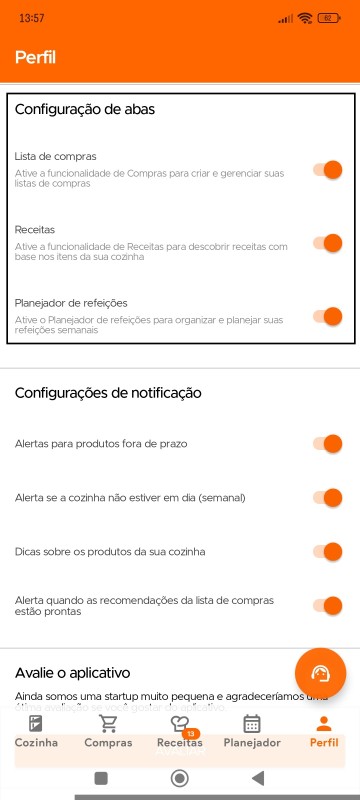 Tab Configuration on Profile page